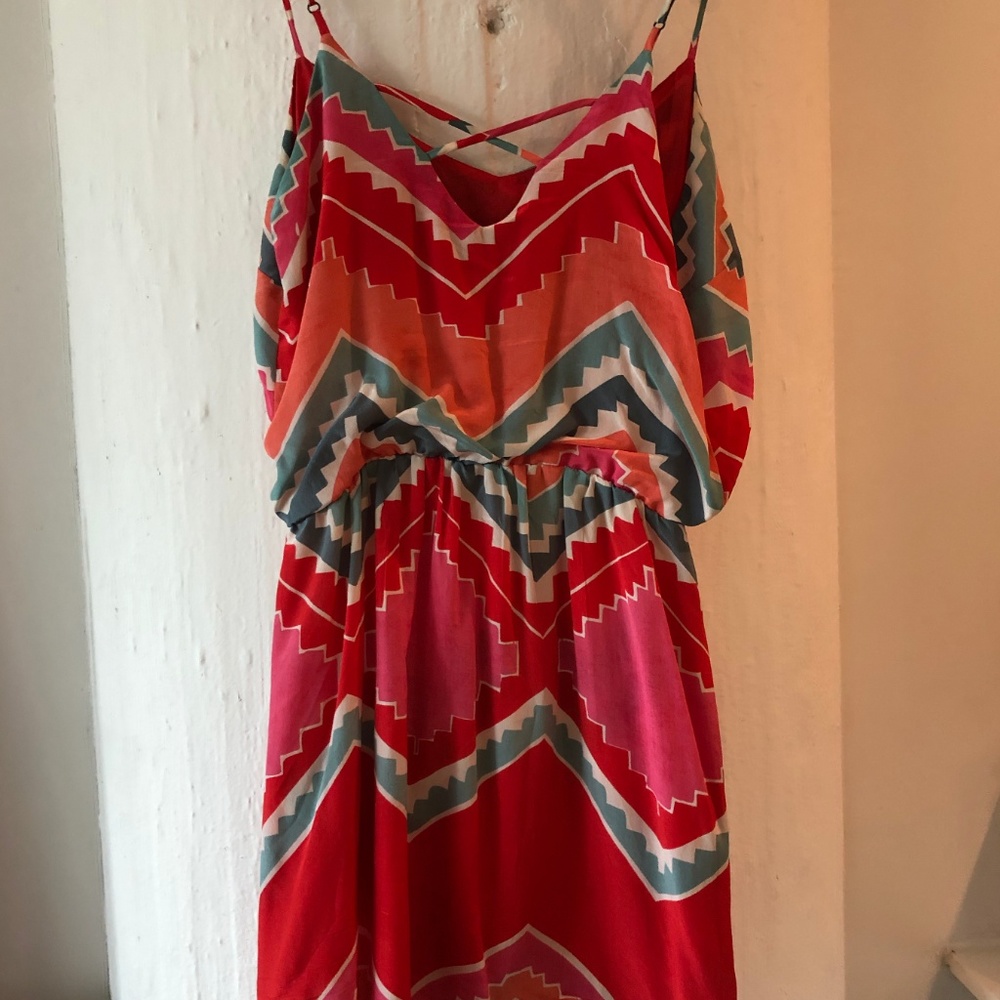 Myne Aztec print dress - Picture 2 of 4